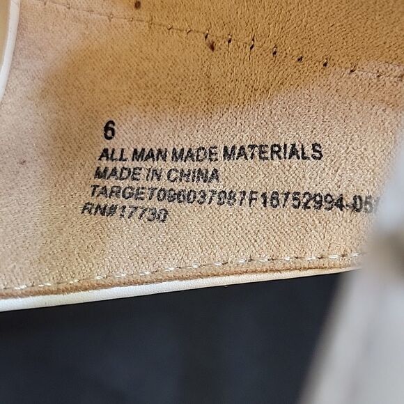 A.NEW DAY SQUARE TOE ADJUSTABLE BUCKLE ANKLE STRAP SANDAL - Picture 12 of 12